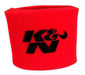 K&N Fits 4.5" ID Width With 7" ID Length x 3.25" H Filter - KN25-3340 K&N Red Foam Oval Straight Precharger Filter Wrap KN25-3340 Autofit