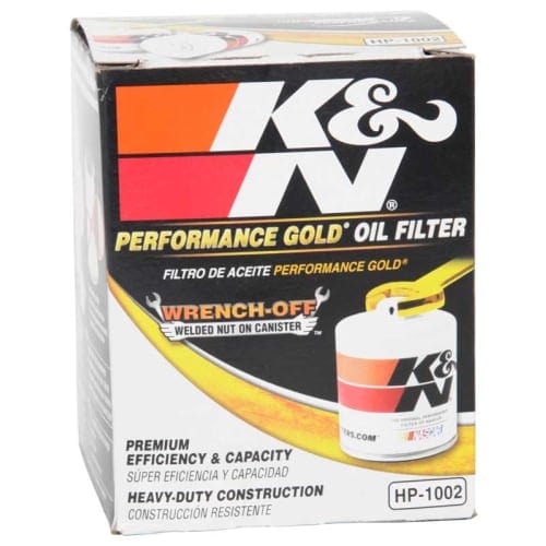K&N Fits BMW, Chyrsler, Ford , Holden, Lexus, Leyland, Saab, Suzuki, Toyota - KNHP-1002 K&N Performance Gold Oil Filter (Z418) KNHP-1002 Autofit