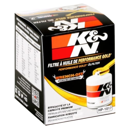 K&N Fits Chevrolet, Dodge, Chrysler, Buick, GMC - KNHP-1017 K&N Performance Gold Oil Filter (Z663) KNHP-1017 Autofit