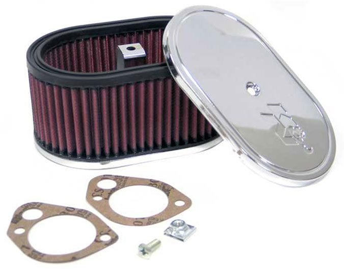 K&N Fits Dellorto DHLA 40,45,48 - KN56-1320 K&N Custom Racing Assembly Filter 7" x 4.5" x 3-1/2" KN56-1320 Autofit