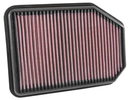 K&N Fits Jeep Wrangler 2.8L L4 Deisel 2007- 15 - KN33-5023 K&N Replacement Panel Filter KN33-5023 Autofit