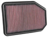 K&N Fits Jeep Wrangler 2.8L L4 Deisel 2007- 15 - KN33-5023 K&N Replacement Panel Filter KN33-5023 Autofit