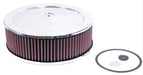 K&N Fits Neck Size 2-5/8 in (67 mm) - KN60-1140 K&N Chrome Custom Air Cleaner Assembly 11 x 3-1/2" KN60-1140 Autofit