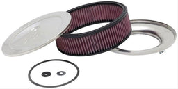 K&N Fits Neck Size 5-1/8" (130 mm) - KN60-1120 K&N S/S Custom Air Cleaner Assembly 9 x 2-3/4" KN60-1120 Autofit