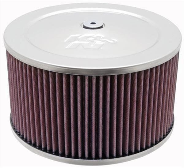 K&N Fits Neck Size 5-1/8" (130 mm) - KN60-1365 K&N S/S Custom Air Cleaner Assembly 9 x 5" KN60-1365 Autofit