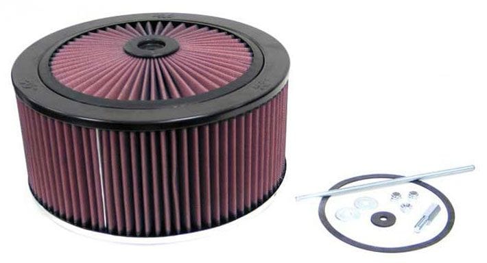 K&N Fits Neck Size 5-1/8" - KN66-3130 K&N Custom Air Filter Assembly 11 OD x 5" H KN66-3130 Autofit