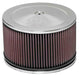 K&N Fits Neck Size 7-5/16" (186 mm) Dominator - KN60-1366 K&N S/S Custom Air Cleaner Assembly 9 x 5" KN60-1366 Autofit