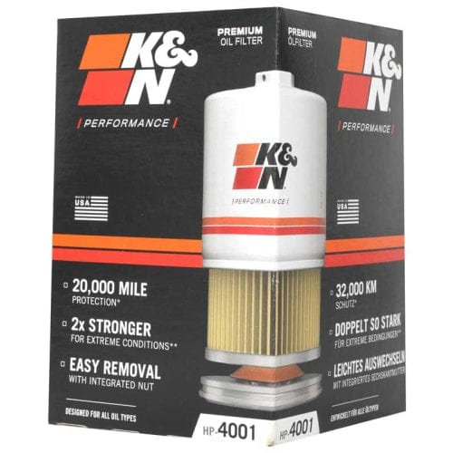K&N Fits Porsche 911, 944, 968 - KNHP-4001 K&N Performance Gold Oil Filter KNHP-4001 Autofit