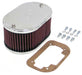 K&N Fits Weber DGV, DGV5A, DGAV, DGEV & DPS 32/36 - KN56-1040 K&N Custom Racing Assembly Filter 4-1/2 x 7 x 3-1/4 KN56-1040 Autofit