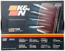 K&N K&N Replacement Motorcycle Air Filter Autofit