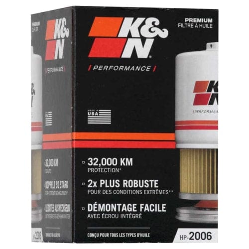 K&N Suit Pontiac, Buick, Oldsmobile, Cadilac, Chevrolet Performance Gold Oil Filter KNHP-2006 Autofit