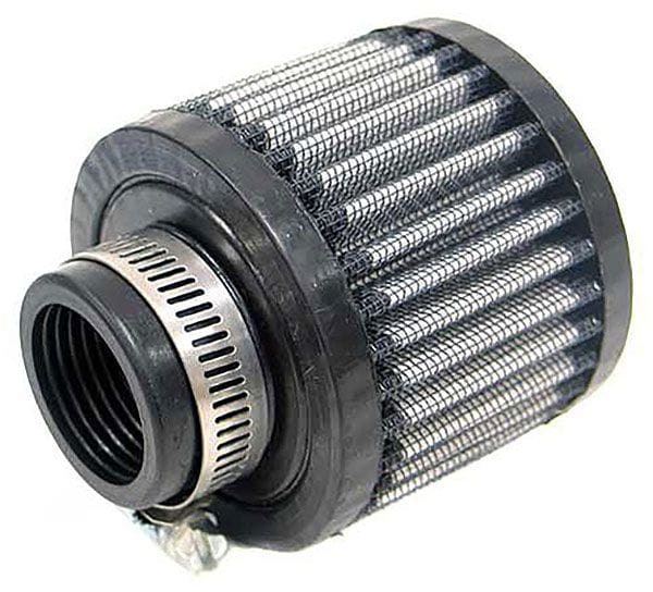 K&N With 1-1/4" (32mm) Hole - KN62-1380 K&N Clamp-On Vent Filter 3 OD x 2-1/2 H KN62-1380 Autofit