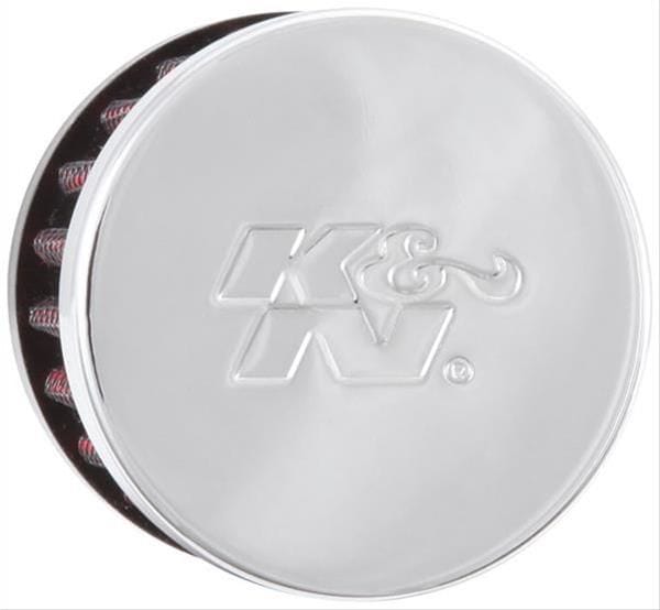 K&N With 1/2" (13mm) Hole - KN62-1330 K&N Clamp-On Vent Filter 2 OD x 1-1/2 H KN62-1330 Autofit