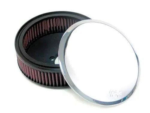 K&N With 2.4 in (61 mm) Mounting Flange Custom Air Cleaner Assembly Suit 1992-1997 Harley Davidson KNRK-3901 Autofit