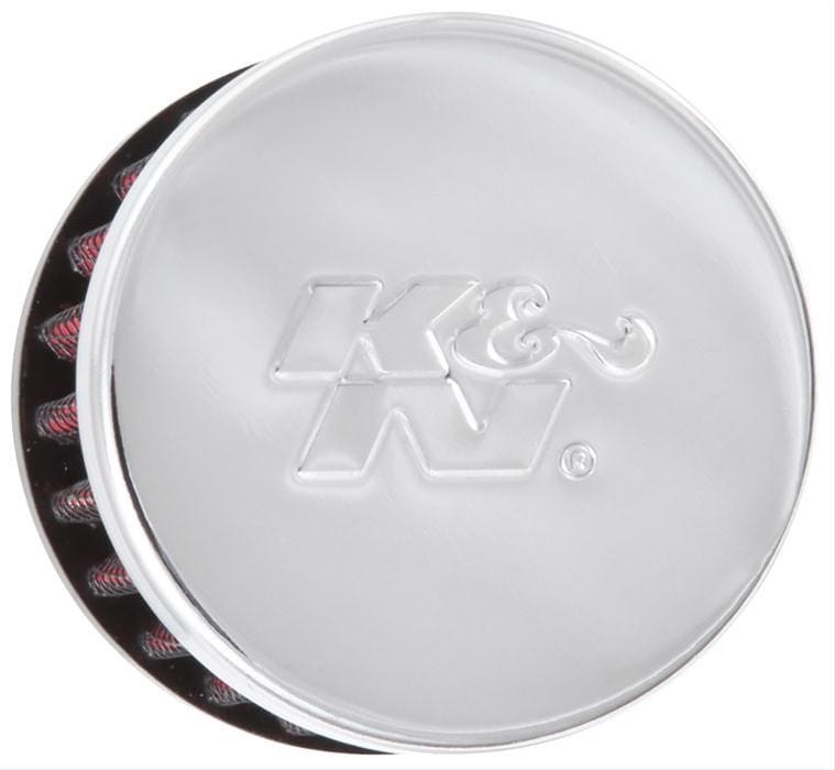 K&N With 3/8" (10mm) Hole - KN62-1320 K&N Clamp-On Vent Filter 2 OD x 1-1/2 H KN62-1320 Autofit
