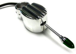 LIMEWORKS 1-3/4" Clamp-On Polished Finned Aluminium Turn Signal LWTS134 Autofit