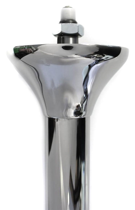 LIMEWORKS 33" Long with 1-3/4" Tube Forty Style Collapsible Steering column - Polished S/S LWDF33P134 Autofit