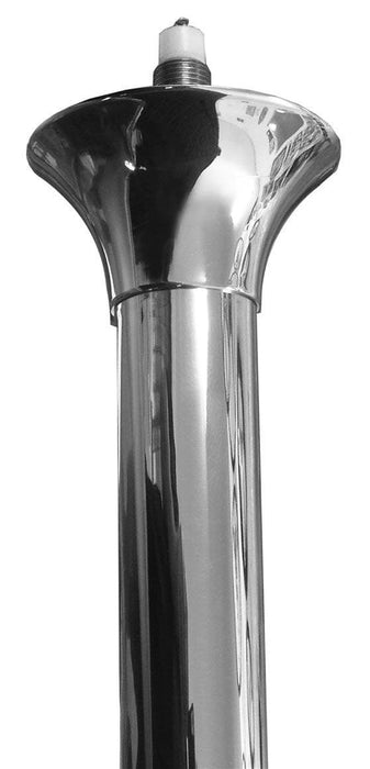 LIMEWORKS Polished 33" Long, 1-1/2 Tube With Horn Banjo Style Steering Column LWDB33P112 Autofit