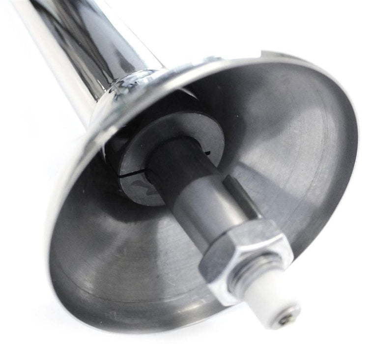 LIMEWORKS Polished 33" Long, 1-1/2 Tube With Horn Forty Style Steering Column LWDF33P112 Autofit