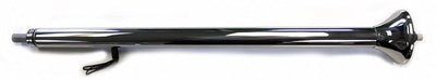 LIMEWORKS Polished 33" Long, 1-1/2 Tube With Horn Forty Style Steering Column LWDF33P112 Autofit