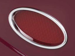 LOKAR 2-3/4"H x 5-1/2"L Standard Oval LED Tail lights (Pair) - Chromed Billet Aluminium LK-TL-1910 Autofit