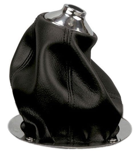 LOKAR 5"OD x 4"ID Classic Shifter Boot with Stainless Steel Ring LK-70-CLB Autofit