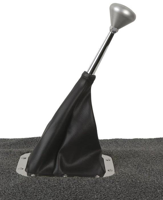 LOKAR 6-3/4 x 5-1/4OD x 5-1/2" x 4"ID Billet Rectangular Boot Ring with Boot LK-70-BFMB Autofit