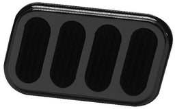 LOKAR Black Powder Coat Steel Brake Pad With Rubber Brake Peddal Pad LK-XSG-6008 Autofit