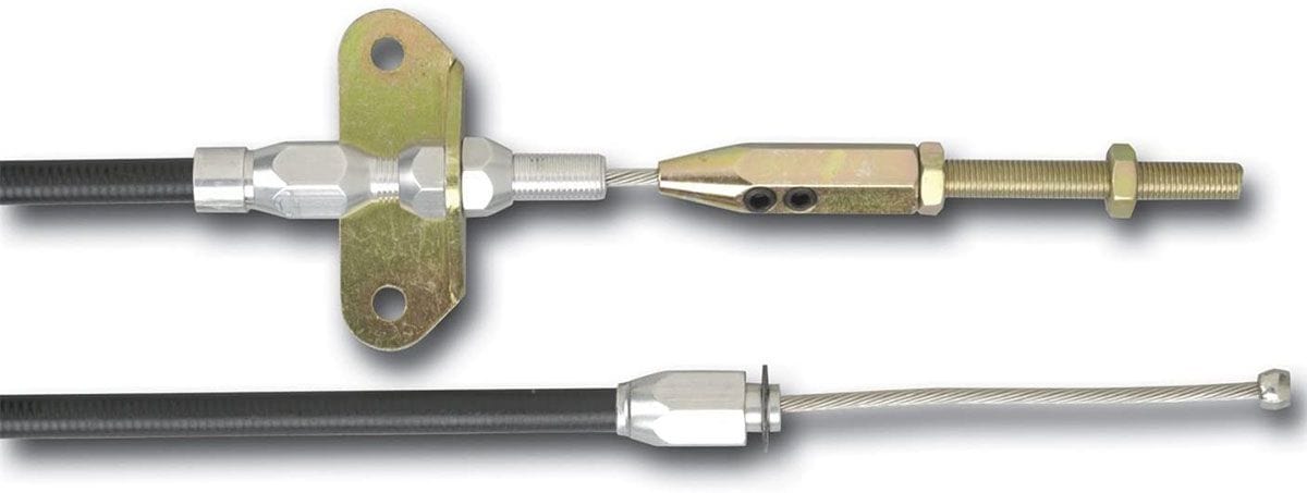 LOKAR Black Stainless Steel Housing Connector Cable for Lokar Foot Operated & Hand Operated Hand Brakes LK-EC8001U Autofit