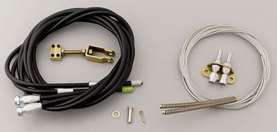 LOKAR Black Stainless Steel Housing Universal Hand Brake Cables LK-EC-80FU Autofit