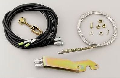 LOKAR Black Stainless Steel Housing Universal Transmission mount Brake Cables LK-EC-80TU Autofit