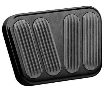 LOKAR Brake/Clutch Pad with rubber - Black Finish Billet Aluminium LK-XBAG-6076 Autofit