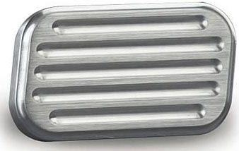 LOKAR Brake Pad Ball-Milled - Brushed Billet Aluminium LK-BAG-6002 Autofit