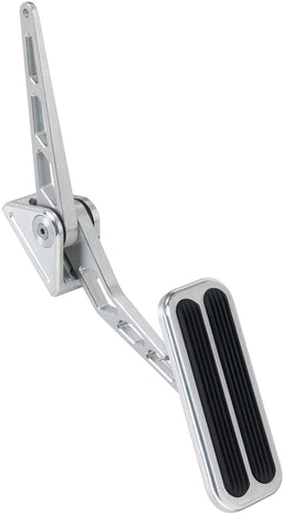 LOKAR Centered Mounting Competitor Accelerator Pedal Assembly with Rubber - Brushed Billet Aluminium LK- Autofit