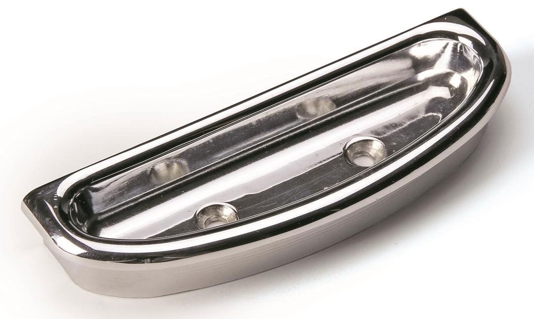 LOKAR Crescent Oval Arm Rest Door Pull (Pair) - Polished Billet Aluminium LK-IDP-2003 Autofit