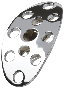 LOKAR Drilled Lakester Steel Brake/Clutch Pedal - Chromed (1 per packet) LK-BAG-6152 Autofit