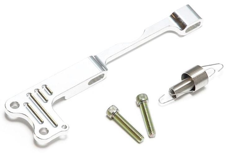 LOKAR Holley Sniper Throttle & Kickdown Cable Bracket, Polished LK-TCB-40HS1 Autofit