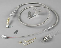 LOKAR Kit Includes Stainless Steel Accelerator Cable, Bracket and Springs 36" Duo-Pak Hi-Tech Stainless Steel Accelerator Cable Kit LK-DP-1000HT36 Autofit