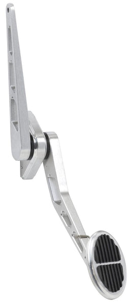 LOKAR Mini Oval Accelerator Pedal with Rubber - Brushed Billet Aluminium LK-BAG-6103 Autofit