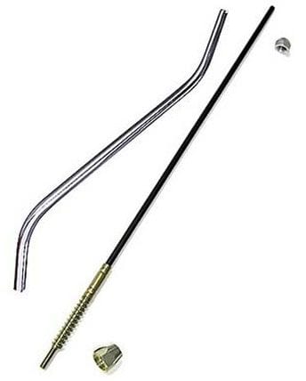 LOKAR Nostalgia Double Bend, 23" Length Automatic Shifter Lever Conversion Kit With Inner Rod LK-S-68145 Autofit