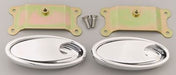 LOKAR Oval Interior Door Handles (Pair) - Polished Billet Aluminium LK-IDH-2001 Autofit