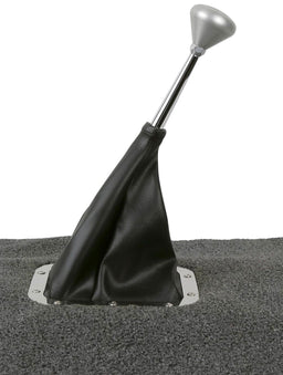 LOKAR Rectangular Floor Mount Shifter Boot with Ring LK-70-FMB Autofit