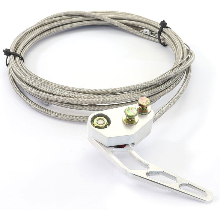 LOKAR Right Hand Design Hi-Teck Boot Release Cable Kit Stainless Steel Housing LK-TR1200HT-RH Autofit