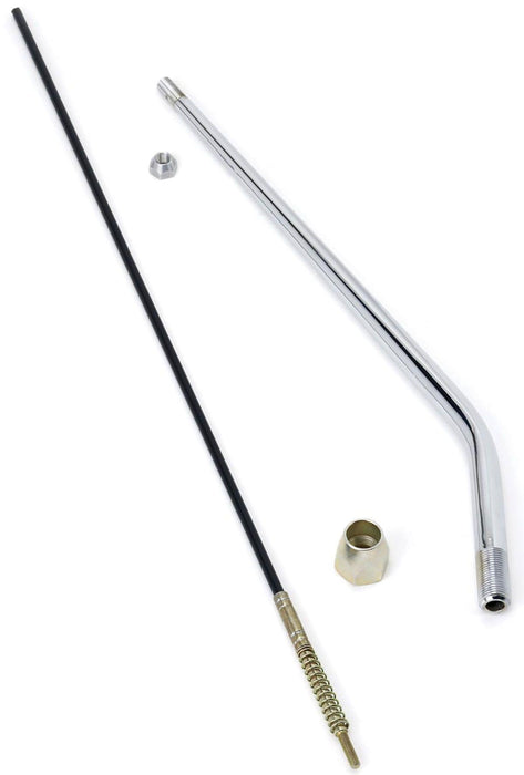 LOKAR Single Bend, 8" Length Automatic Shifter Lever Conversion Kit With Inner Rod LK-S-68150 Autofit