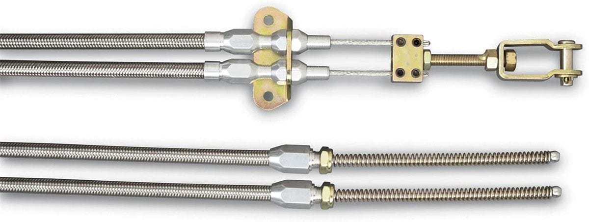 LOKAR Stainless Steel Housing Universal Hand Brake Cables LK-EC-80FHT Autofit