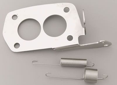 LOKAR Stainless Steel Tri-Power Accelerator Cable Bracket and Stainless Springs LK-TRP Autofit