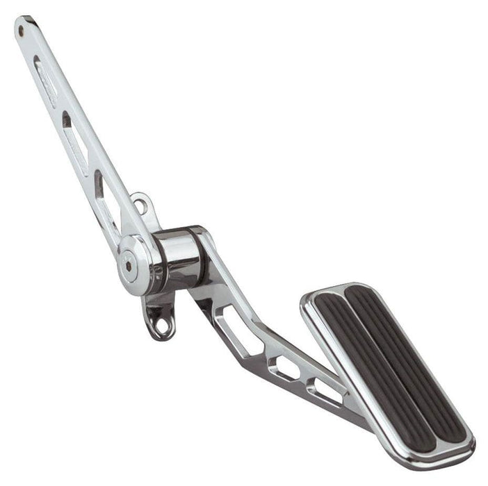 LOKAR Steel Accelerator Pedal with Rubber Insert - Chromed LK-SG-6007 Autofit