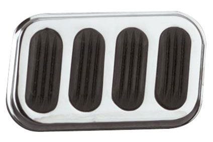 LOKAR Steel Brake Pad with Rubber Insert - Chromed LK-SG-6008 Autofit