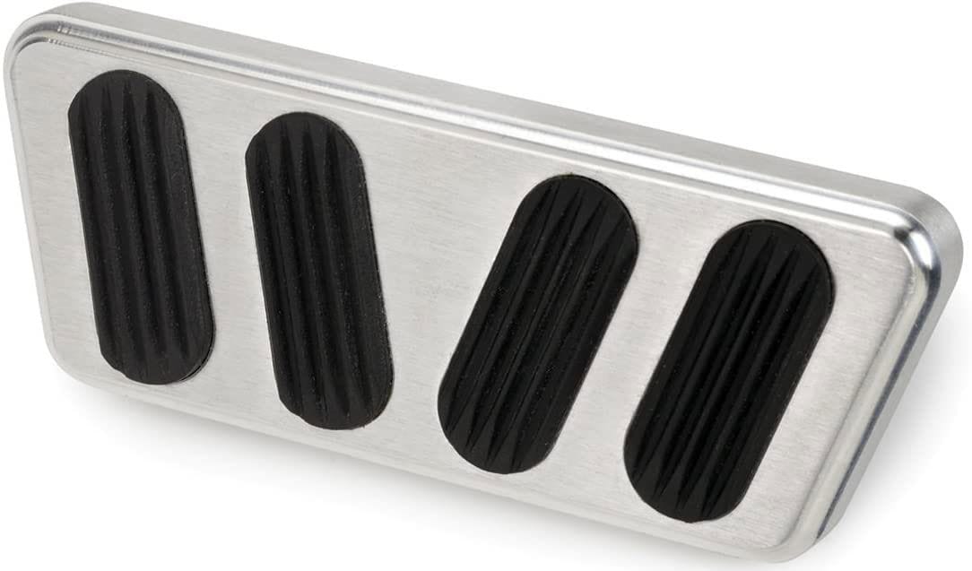 LOKAR Suit 1964-1968 Mustang Automatic Brake Pad with Rubber - Brushed Billet Aluminium LK-BAG-6123 Autofit