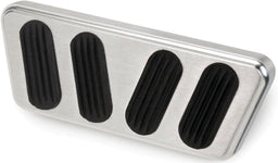 LOKAR Suit 1964-1968 Mustang Automatic Brake Pad with Rubber - Brushed Billet Aluminium LK-BAG-6123 Autofit